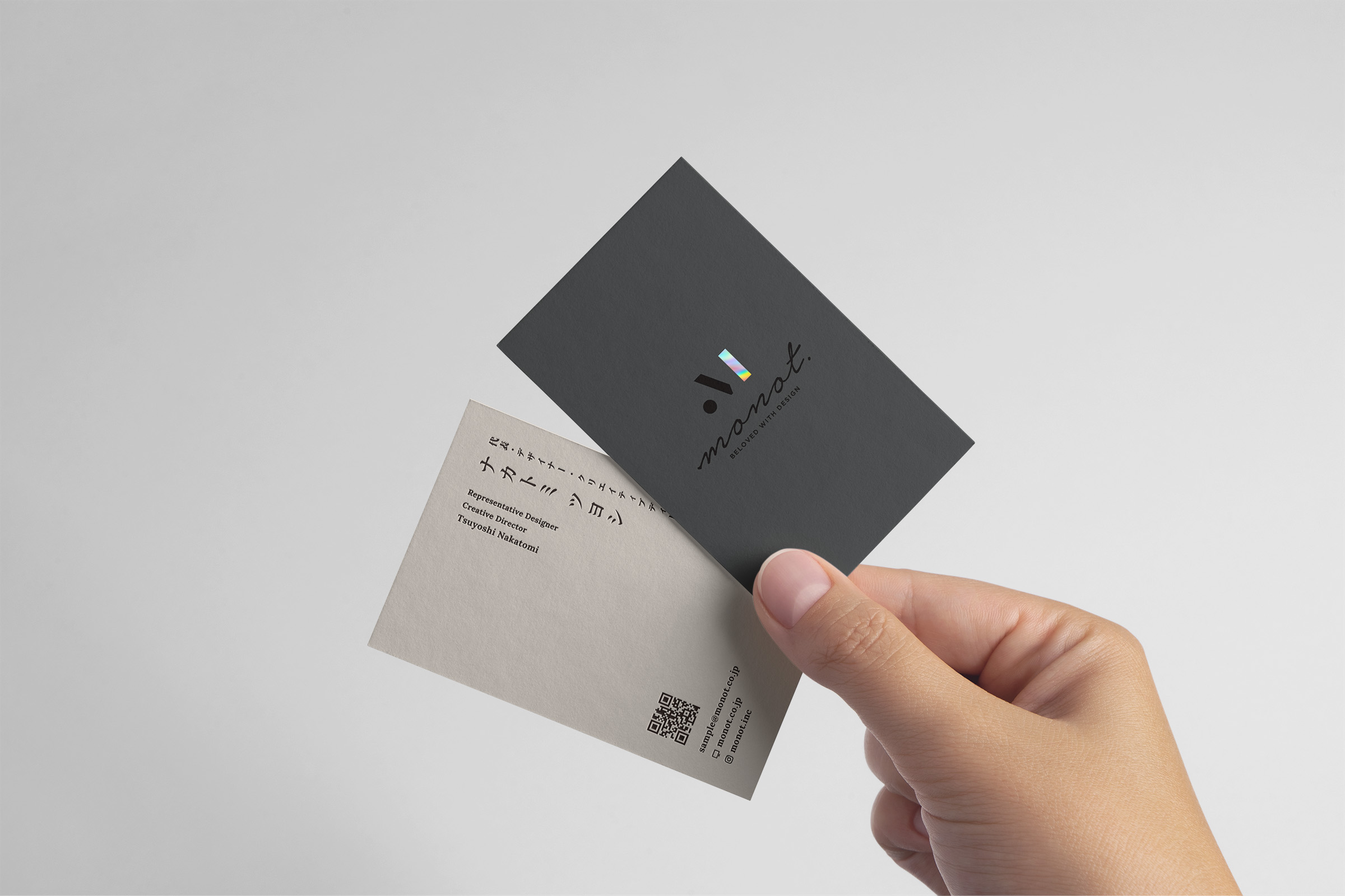 monot Inc. 名刺デザイン